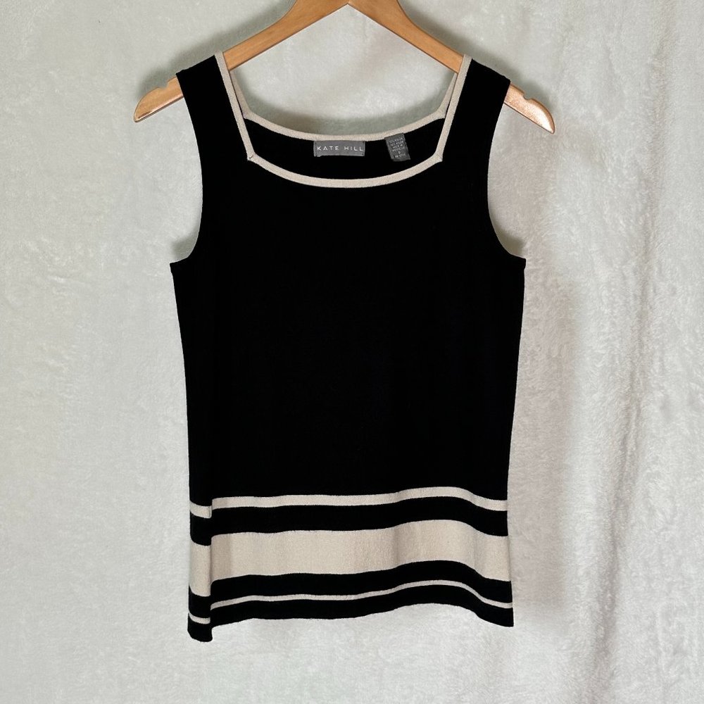 Kate Hill Sleeveless Knit Top